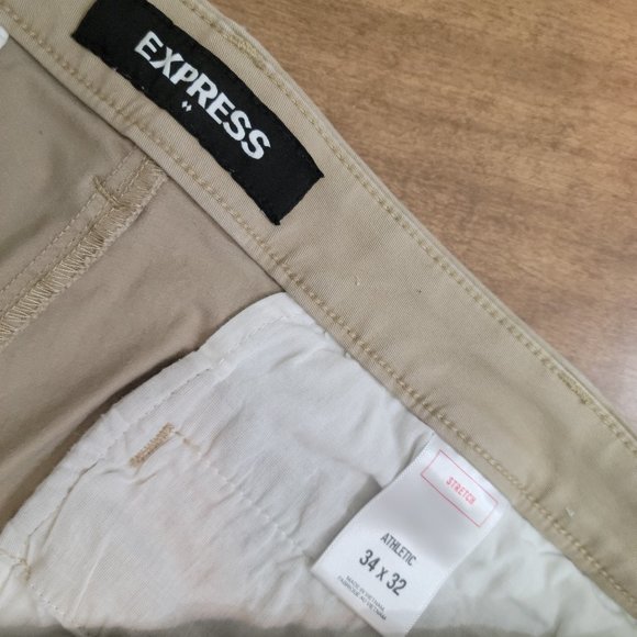 Express khakis 34 x 32 - Picture 4 of 5